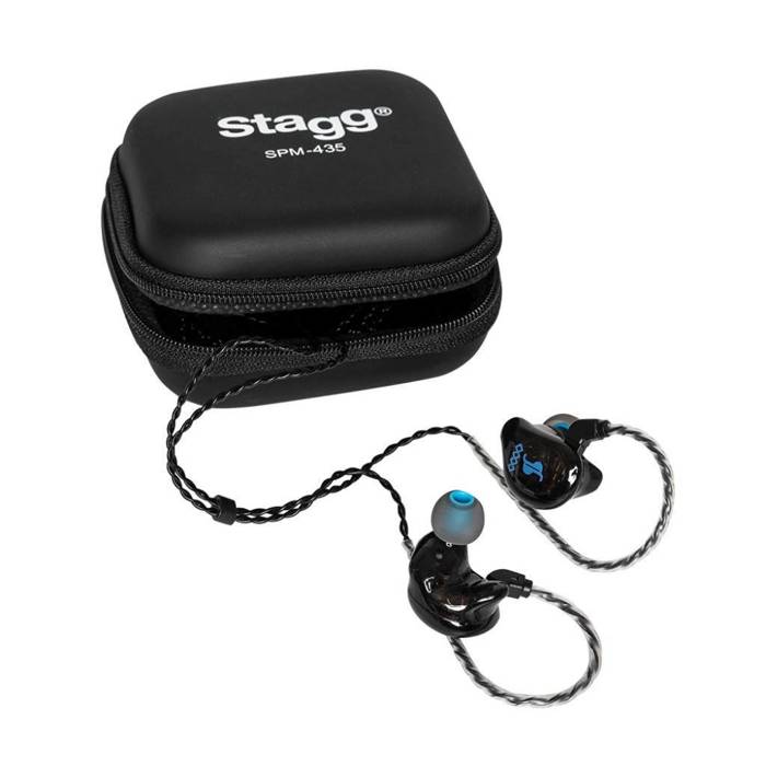 Stagg SPM-435 BK - douszne monitory słuchawkowe