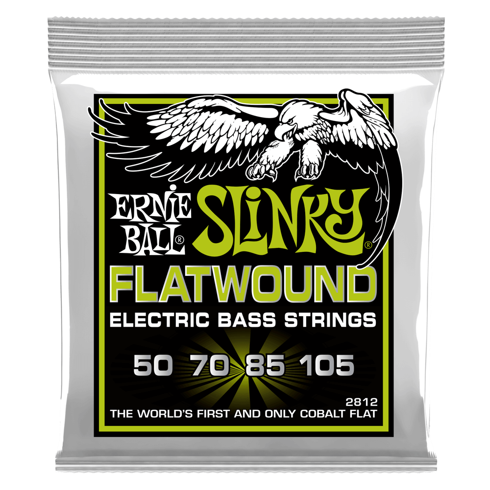 Struny Ernie Ball Slinky Bass Flatwound 50-105 (EB 2812)