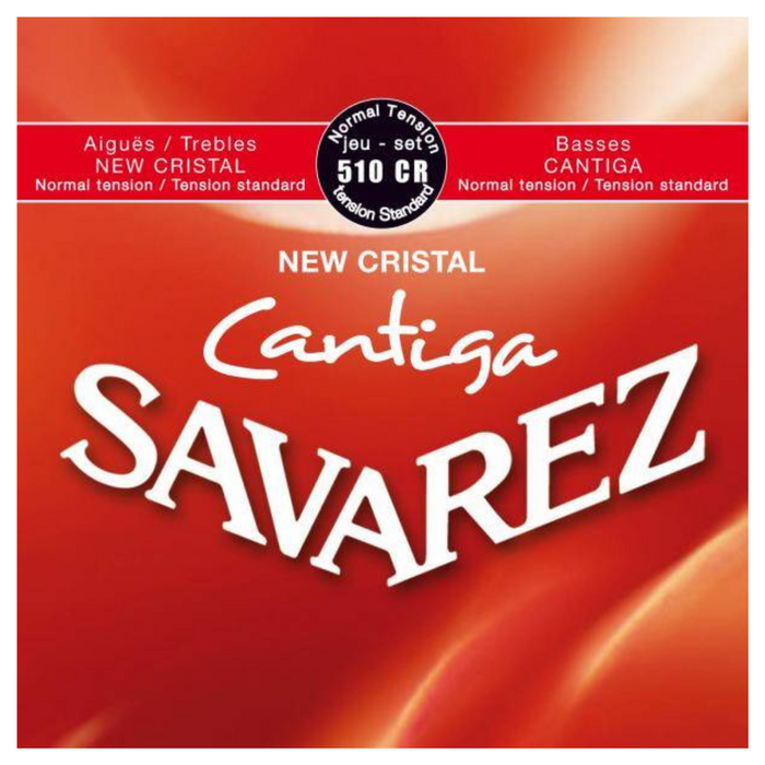 Struny do gitary klasycznej Savarez New Cristal Cantiga NT 510CR