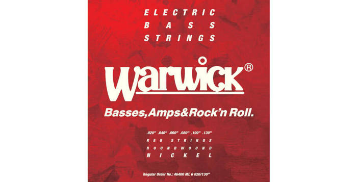 Warwick 46400 ML 6 Struny do gitary basowej 020/130