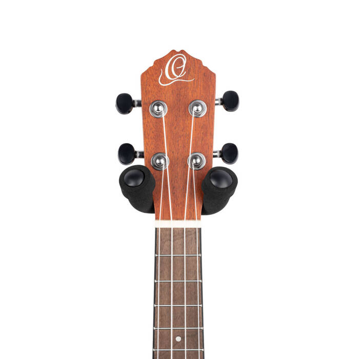 Wieszak na ukulele ścienny Ortega OUH-1WN do wieszania ukulele drewno uchwyt ścienny Walnut Wood