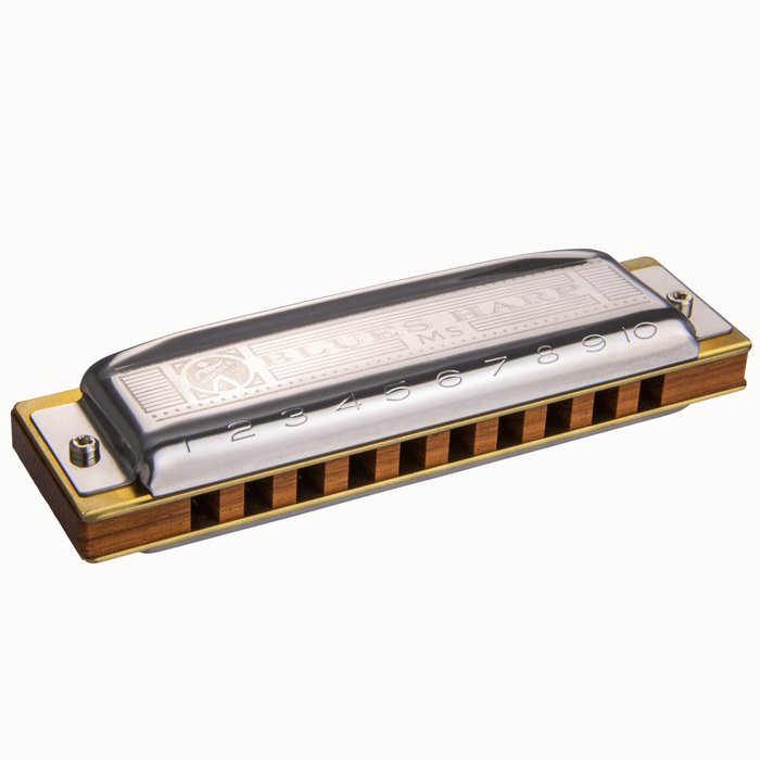 Zestaw harmonijka ustna Hohner Blues Harp 532/20 MS C tonacja C z uchwytem FlexRack 