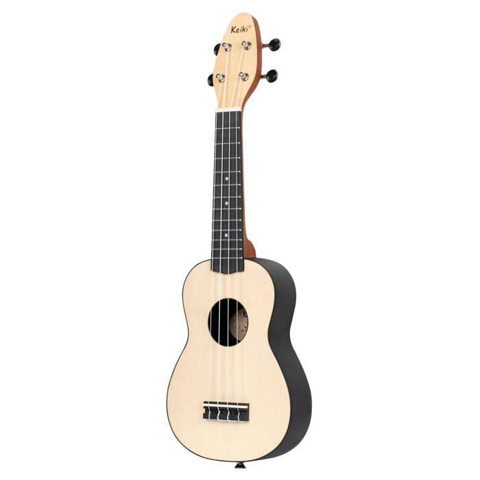 Zestaw ukulele sopranowe Ortega K2-Map Keiki ABS Maple Natural z akcesoriami