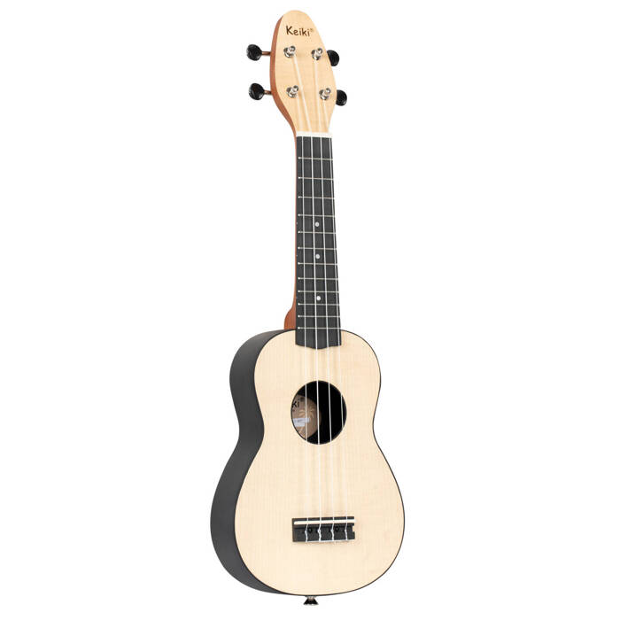 Zestaw ukulele sopranowe Ortega K2-Map Keiki ABS Maple Natural z akcesoriami