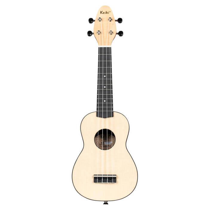 Zestaw ukulele sopranowe Ortega K2-Map Keiki ABS Maple Natural z akcesoriami