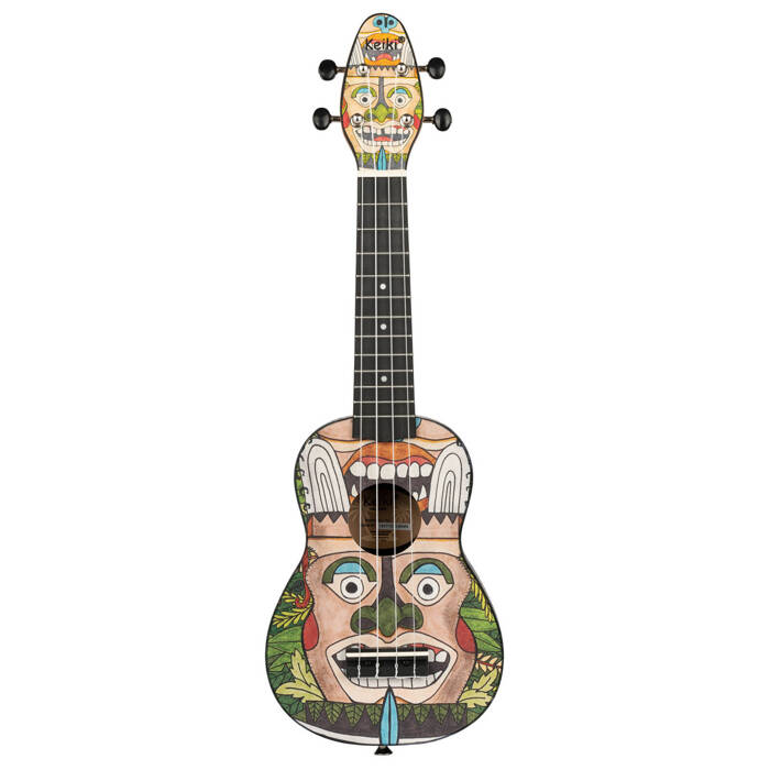 Zestaw ukulele sopranowe Ortega K2-TM Keiki ABS Totem SET z akcesoriami