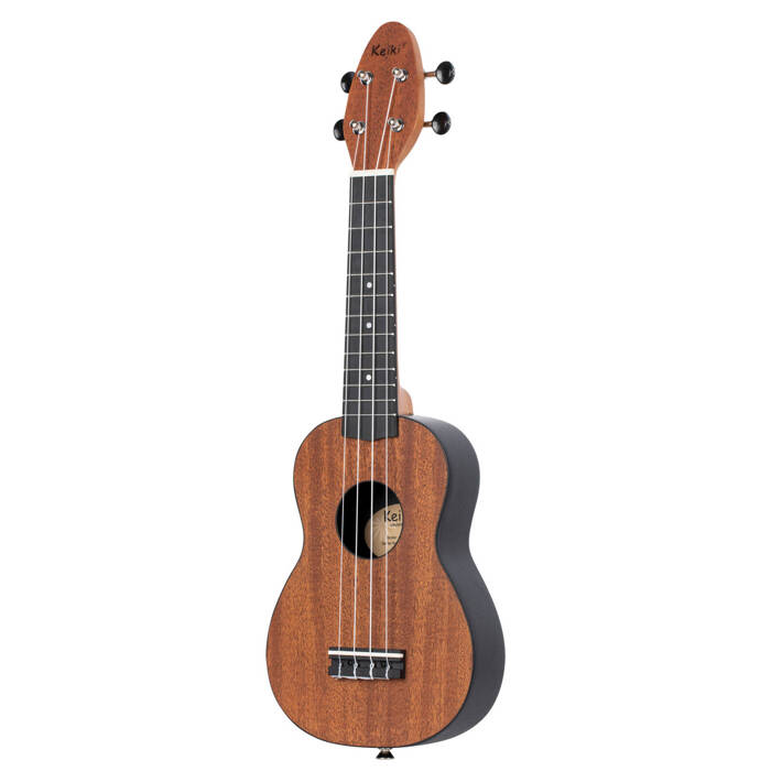 Zestaw ukulele sopranowe dla leworęcznych Ortega K2-MAH Keiki ABS Mahogany z akcesoriami