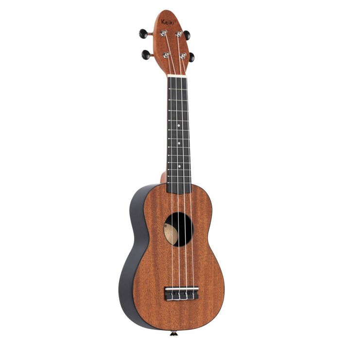 Zestaw ukulele sopranowe dla leworęcznych Ortega K2-MAH Keiki ABS Mahogany z akcesoriami