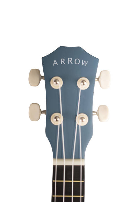 Zestaw ukulele sopranowe niebieskie z pokrowcem + akcesoria Arrow PB10 B2 Soprano Blue