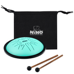 Bębenek metalowy Nino NINO982 Percussion Steel Tongue Drum 7'' miętowy