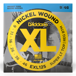 D'Addario EXL125 Niklowane struny do gitary elektrycznej 9-46