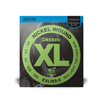 D'Addario EXL165-5 struny do gitary basowej Custom Light / Long Scale Set 45-105
