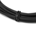 D'Addario Elastic Cable Ties, do kabli i przewodów zasilających o średnicy 1/4" 10 szt
