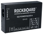 Izolowany zasilacz do efektów 9V, 12V, 15V, 18V RockBoard ISO Power Block V6 IEC