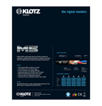 Kabel mikrofonowy Klotz M5KBFM100 XLR 10m