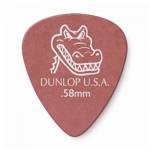 Kostka 0.58 mm do gitary Dunlop Gator Grip 417R.58