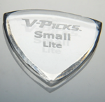 Kostka gitarowa V-Picks Small Pointed Lite 1,5mm przezroczysta kostka do gitary