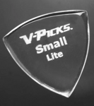 Kostka gitarowa V-Picks Small Pointed Lite 1,5mm przezroczysta kostka do gitary