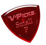 Kostka gitarowa V-Picks Small Pointed Ruby Red 2,75mm czerwona kostka do gitary