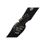 Pas do gitary Minotaur Straps HeadBanger 275992 skórzany czarny pasek gitarowy