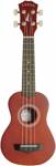 Ukulele sopranowe z pokrowcem Arrow PB10 NT Soprano Natural Dark Top