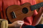 Zestaw ukulele sopranowe Ortega K2-MAH Keiki ABS Mahogany z akcesoriami