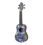 Zestaw ukulele sopranowe Ortega K2-SP Keiki ABS Spaceman SET z akcesoriami